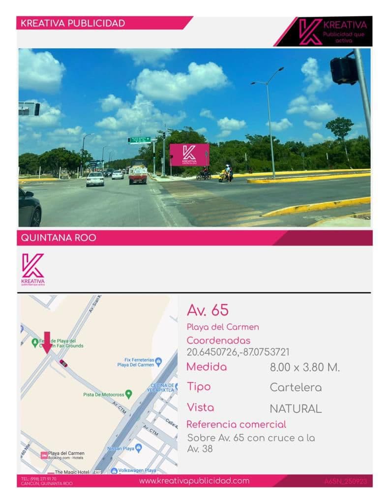Av. 65, Playa del Carmen