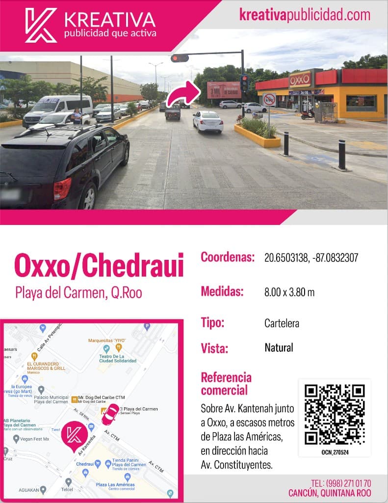 Oxxo / Chedraui, Playa del Carmen