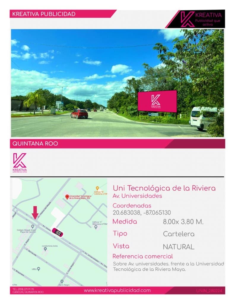Uni Tecnológica de la Riviera, Playa del Carmen