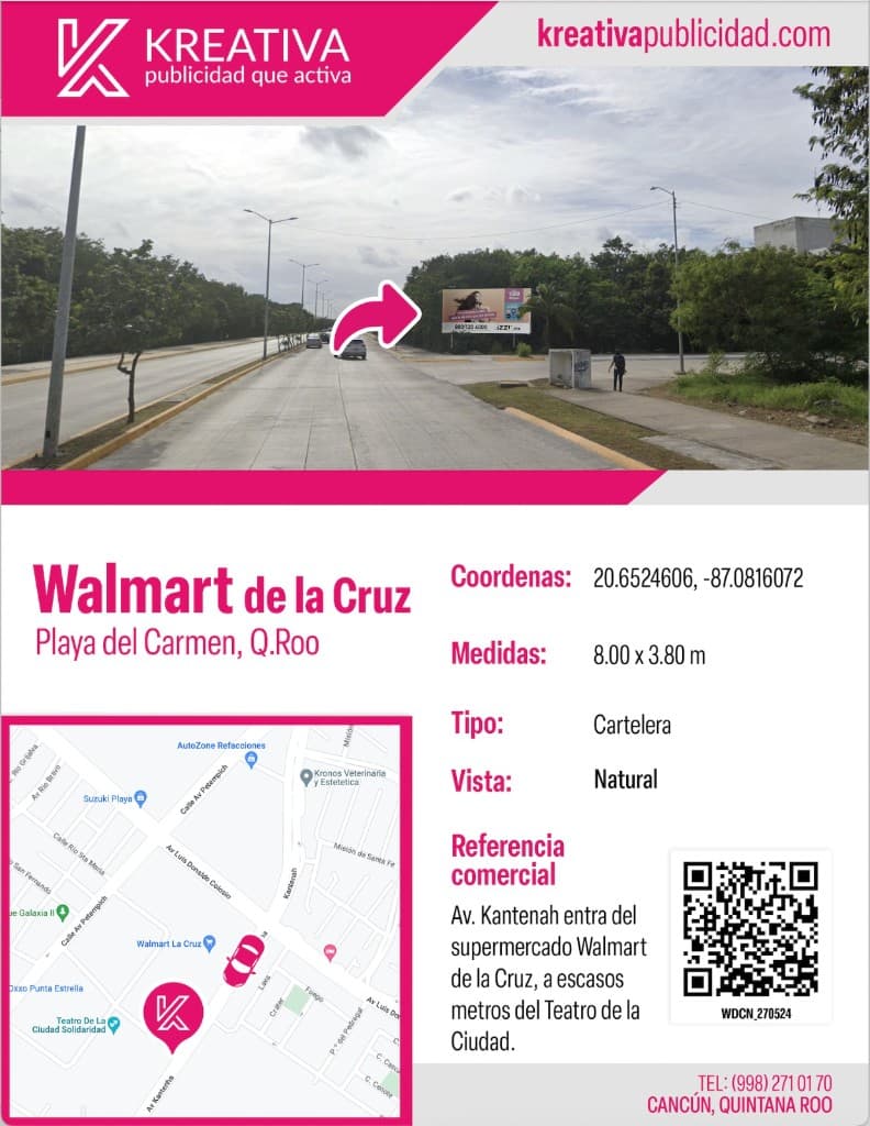 Walmart de la Cruz, Playa del Carmen